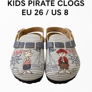 Birki’s by Birkenstock Kids Pirate Clogs – EU 26 / US 8